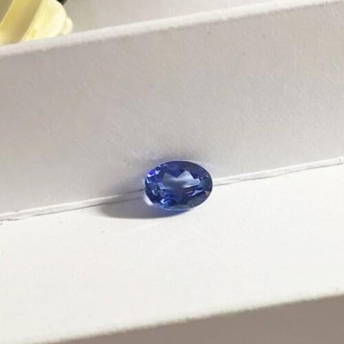 BOEYCJR Lab grown sapphire oval 5x7mm gemstone Loose Bead Jewelry Accessories