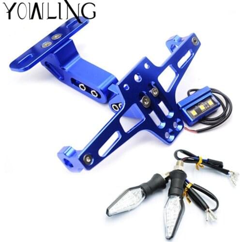 Motorcycle Licence Registration Plate Holder License Plate Mount Holder For SUZUKI GSXR GSR 600 750 1000 GSR600 GSR750 GSR1000