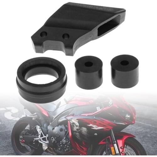 Upper Lower Chain Roller and Guide Kit with Lower Rear Chain Support for Yamaha Blaster YFS200 200M 88-06 YFM350 350X 87-04