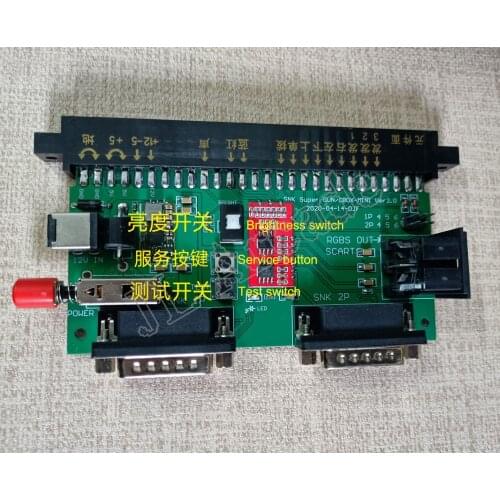 12v conversion board JAMMA to DB15 Gamepad joypad Converter for SuperGun/CBOX mini SNK arcade base board SNK / IGS / Pandora Box
