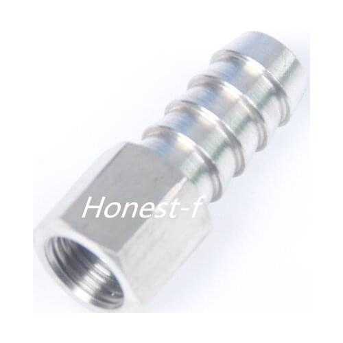 LTWFITTING Bar Production Stainless Steel 316 Barb Fitting Coupler 3/8" Hose ID x 1/8" Female NPT Air Fuel Water