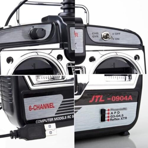 P31B JTL-0904A Phoenix 5.0 G7.0 RF7 6Channel RC Flight Simulator with Installation Disk for Real F RC Flight Quadcopter Drone