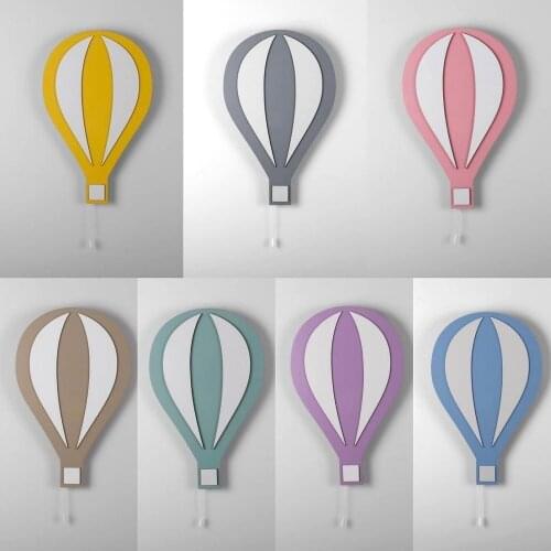 New Wooden Balloon Night light Luminous Wall Table Lights Kids Room Decor Home Decoration Toy Girls Boys Baby For kids Rooms