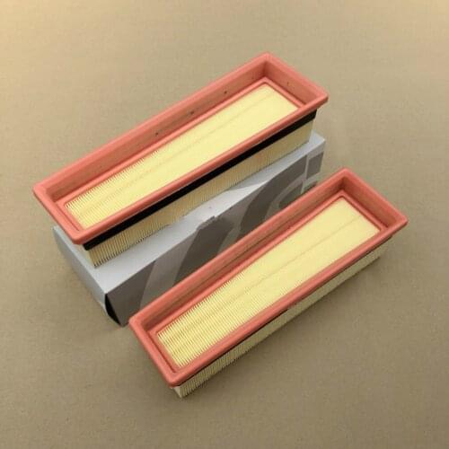 1Pair Car Air Filter Element Suit for BMW X5 E70 X5M X6 E71 X6 M OEM NO 13717589641 13717589642