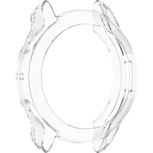 2021 Ticwatch Pro3 Electroplated TPU Hollow Watch Case Protective Cover Ticwatch Pro3 Smart Watch Electroplating Soft TPU Case