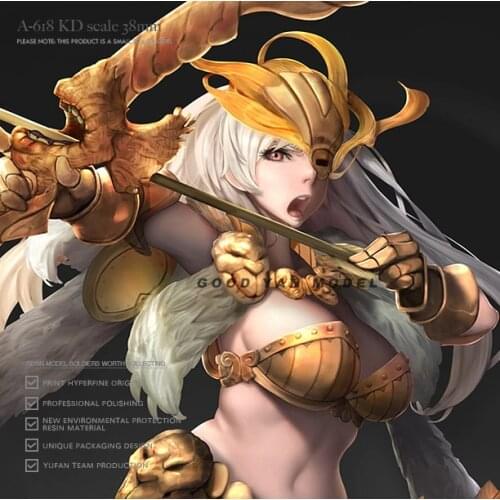 38MM Resin model kits figure DIY toy beauty self-assembled A-618