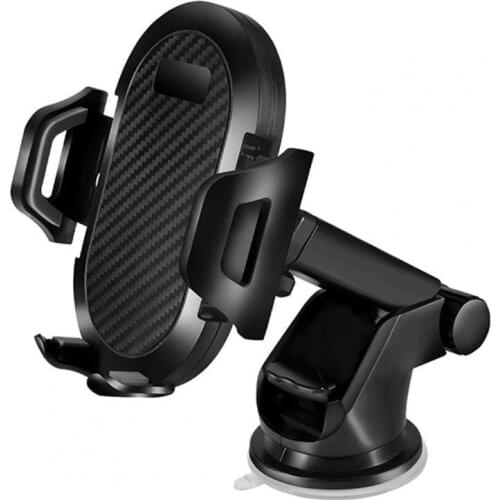 80%HOT Car Phone Holder Telescopic 360 Degrees Rotate Strong Sucker Windshield Vent Phone Mount Dashboard for Travel Universal