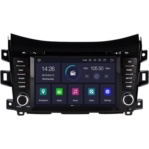 2 Din Android 10 Car DVD Player For Nissan NAVARA Frontier NP300 2011-2019 GPS WIFI Auto Stereo Multimedia Car Radio IPS