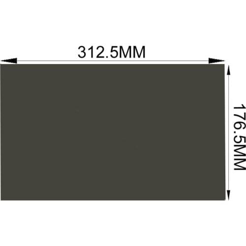 Free Shipping!!! 10PCS/Lot New 14" Wide 16:9 135 degree Laptop Polarized LCD Film Sheet tft