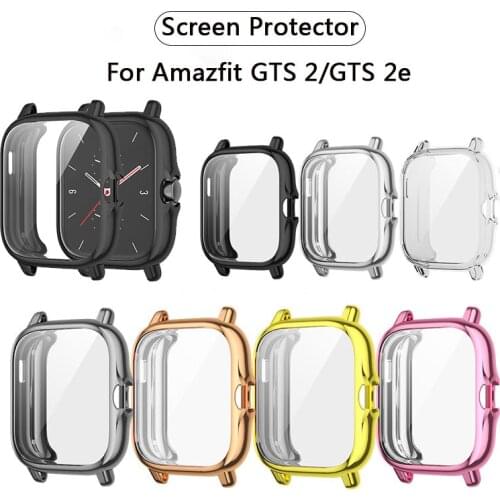 For Xiaomi Amazfit GTS 2 2e GTS2 TPU Watch Case Cover Full Screen Protector Replacement Shell Case For Xiaomi huami Amazfit GTS2