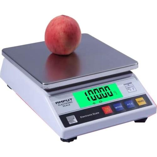 10kg x 0.1g Digital Precision Electronic Laboratory Balance Industrial Weighing Scale Balance w/ Counting Table Top Scale
