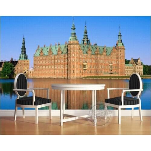 Custom photo wallpaper, contracted dream castle murals in the sitting room the bedroom TV wall waterproof vinyl papel DE parede