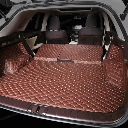 For lexus RX leather car trunk mat 2015 2016 2017 2018 2019 2020 2021 al20 cargo liner rear boot 2022 rx450h rx350 rx300 rx200t