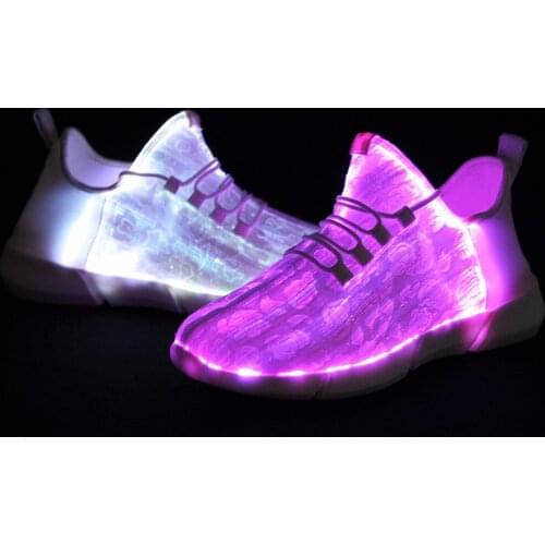 Warm like home Fashion USB Charger Glowing Light up Sneakers Led Children Lighting Shoes Boys Girls illuminated Luminous Sneaker