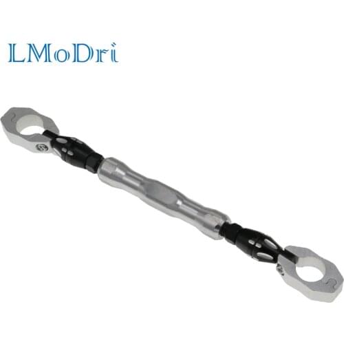LMoDri Motorcycle Adjustable Balance Crossbar 7/8" 22mm Handlebar Strengthen Lever Bar