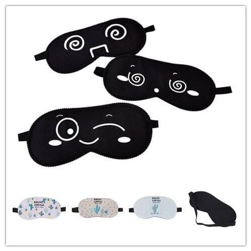 3D Sleep Mask Natural Sleeping Eye Mask Eyeshade Cover Shade Eye Patch Women Men Soft Portable Blindfold Travel Eyepatch 1Pc