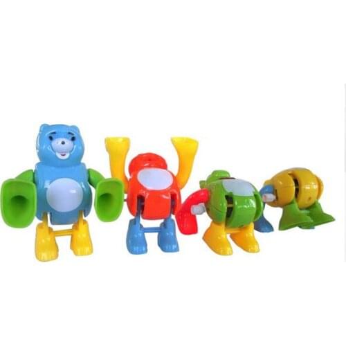 Strange flip toy Pull Back Chain Or Cartwheel Wind Up Small Animals Models Baby Early Education New Strange Flip Clockwork