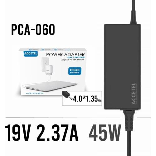 PCA-060 Asus 19V 2.37A 4.0*1.35mm 45W laptop charger
