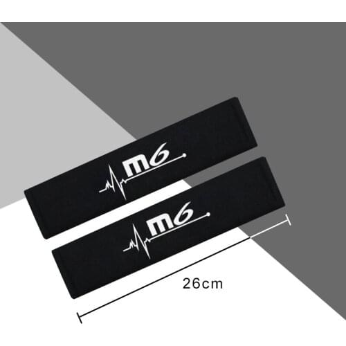 Protection Shoulder belt cover car styling for Mazda M6 Mazda 3 6 CX3 Atenza Accessories Car-styling