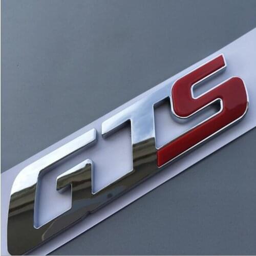 GTS Q4 SQ4 Emblem Badge for Maserati Quattroporte Ghibli Levante Trunk Sticker Car Styling Refitting Tail Logo