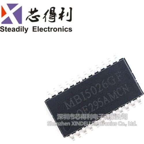10pcs/lot Brand New & Original Mbi5026gf Sop-24 Led16-Bit Constant Current Drive IC