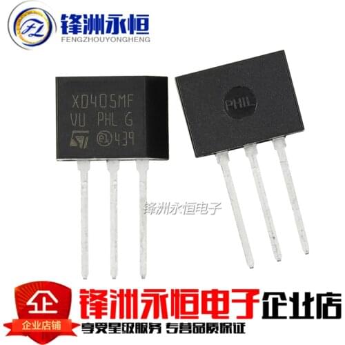 10pcs X0405MF TO-202 X0405 0405MF TO-202-3 SCRs 4.0 Amp 600 Volt new original