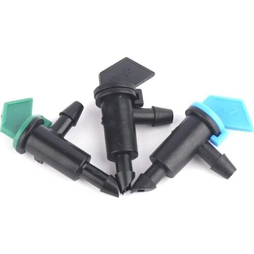 100pcs 4L/8L/16L Flag-Type Drippers Agricultural Micro Irrigation Drip Emitter Greenhouse Plants Watering Sprayers
