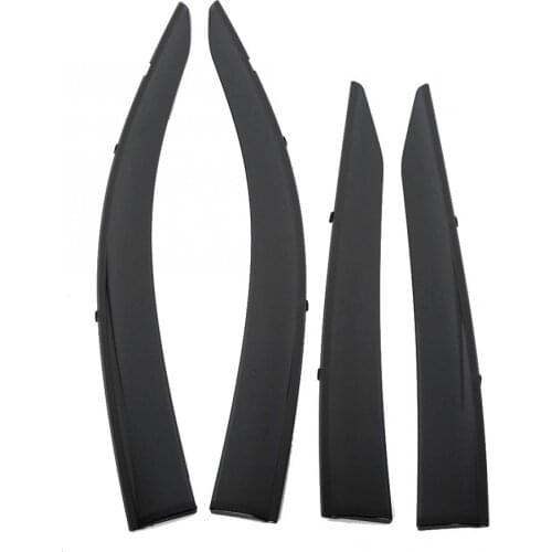 4pcs Smoke Window Visor Vent Sun Shade Rain Guard Deflector for Toyota PRIUS 16-18 Awnings Shelters