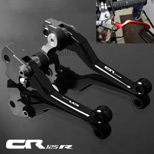 For Honda CR125R 1992-2007 2006 CR125 CR 125R 125 R CNC Aluminum Motorcycle Dirt Pit Bike Motocross Pivot Brake Clutch Levers