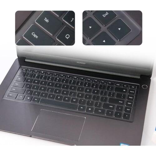 XSKN Keyboard Cover for Huawei Mate Book X D 2017 Laptop Ultra Slim Dustproof TPU Keyboard Skin Protective Decals Film US Layout