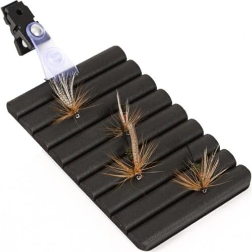 Fish Cleaning Board Portable Heavy-Duty Foam Magic Sticker Fly Fishing Bait Cutting Board Fly fishing lure storage board