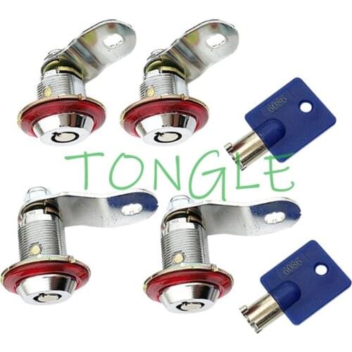 Arcade Game Machine Dedicated Door Lock Cam Lock with Key for Jamma Arcade Pinball Games Machines