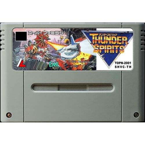 Game cards : Thunder Spirits ( Japanese NTSC Version!! )