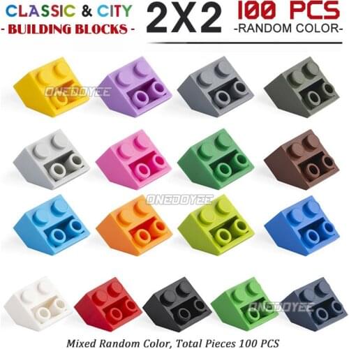 2X2 Classic Building Blocks For Children Toys Colorful Building Blocks City DIY Creative Bricks Bulk Bricks100-500PCS