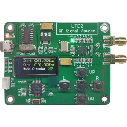 LTDZ MAX2870 STM32 23.5-6000MHz Signal Source Module USB 5V Powered Frequency and Modes Accessory