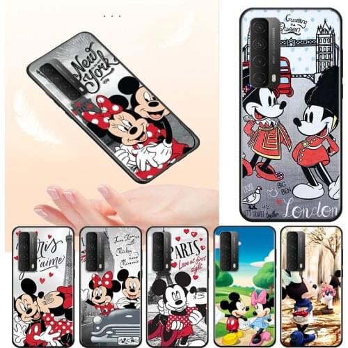 Mickey Minne Have Fun For Huawei Y9S Y9A Y9 Y8P Y8S Y7P Y7A Y7 Y6S Y6 Y5 P PRO Lite Prime 2020 2019 Soft Phone Case
