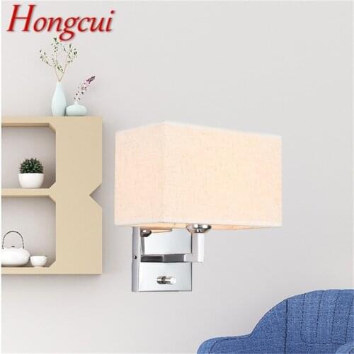 Hongcui Wall Lights Modern Creative Square Shape LED Sconces Lamps Indoor For Home Corridor