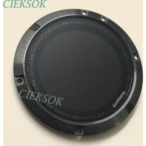 For Garmin Fenix 5 Complete LCD Screen with Front Cover Case of Smart Watch Original Repair Parts