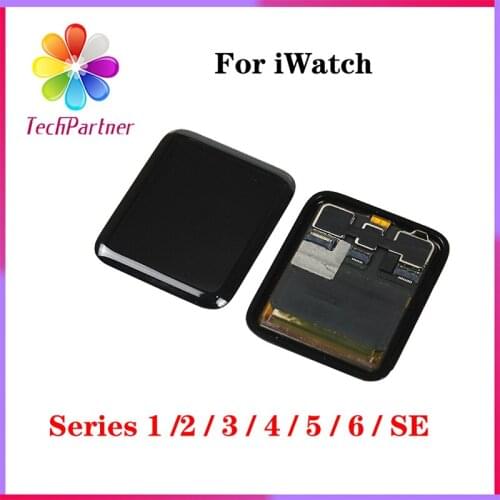 Original LCD Display For iwatch Series 1 2 3 Touch Screen Digitizer Assembly Replacement For apple watch S1 S2 S3 S4 S5 Screen