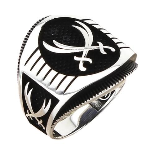 Prestige Silver Male Ring Zulfiqar Sword