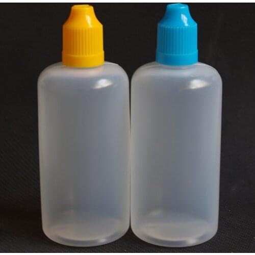 100ml Empty Plastic Dropper Bottle With Childproof Cap and Long Needle Tip 100 ml E Liquid Bottle Fast Shipping