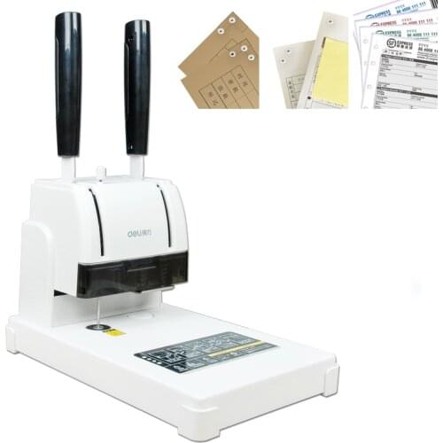 Manual Finance Accounting Voucher Hot Melt Binding Machine Simple Punch Thickness 30MM Profession Binding Tools Powerful Diamond