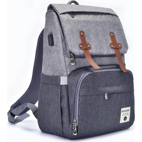 Baby Diaper Bag Backpack Large Capacity Maternity Travel Backpack Infant Nappy Bag Mummy Nursing Backpack Baby Stroller Bag