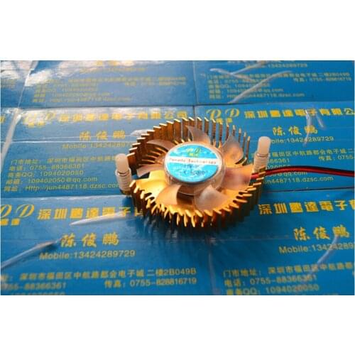 2pcs DC12V 0.1A 50mm diameter BGA fan Graphics Card Fan Bridge chips fan with Heat sink Cooler circular cooling Fan 2pin