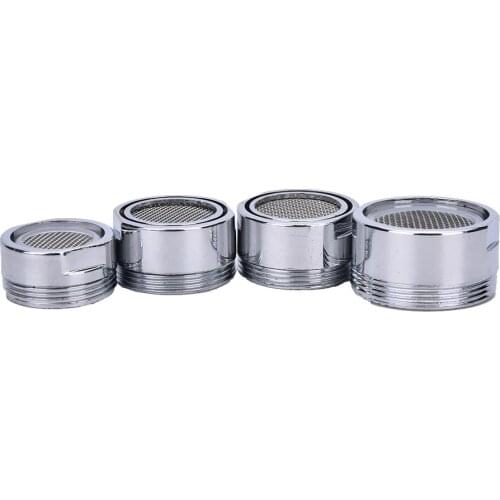 Water Saving Faucet Kitchen Accessories Chrome Plastic Faucet Tap Nozzle Thread Swivel Aerator Filter Sprayer 20/22/24mm