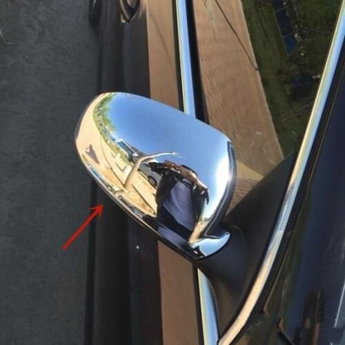 For Volkswagen Sagitar 2006-2011 High-quality ABS Chrome Rearview mirror cover Anti-Rub protection Decoration Car styling