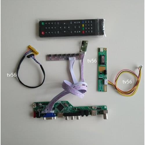 LCD LED AUDIO TV HDMI-compatible USB VGA AV Controller driver Board display kit For LM195WD1-TLA1/TLC1 1600*900 panel screen