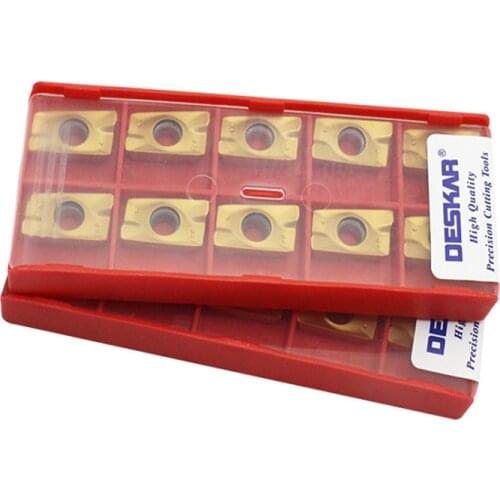 10pcs APMT1605 PEER XM LF6028 Milling Inserts Carbide Blades Lathe Mill Cutter Tool for Steel