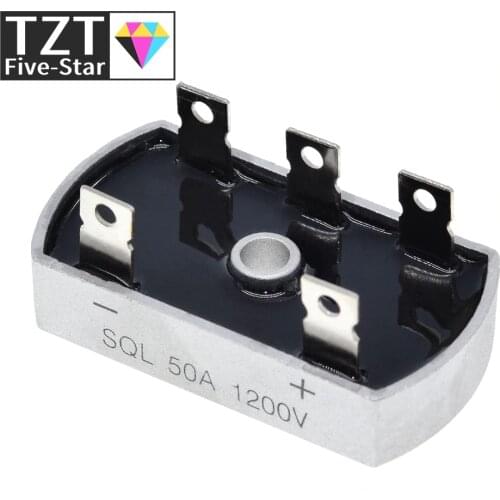 50A 1200V Aluminum Metal Case 3 Phase Diode Bridge Rectifier 50Amp SQL50A Module