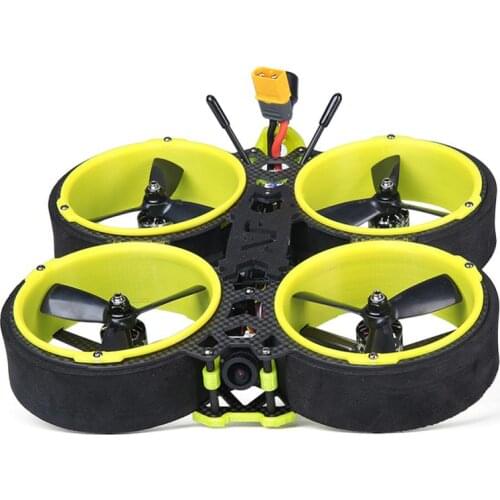 BumbleBee Racing Drone FPV 142mm 4S/6S CineWhoop BNF RC Drone with DJI HD Camera SucceX-A F4/40A 1408 Motor for FPV Drone